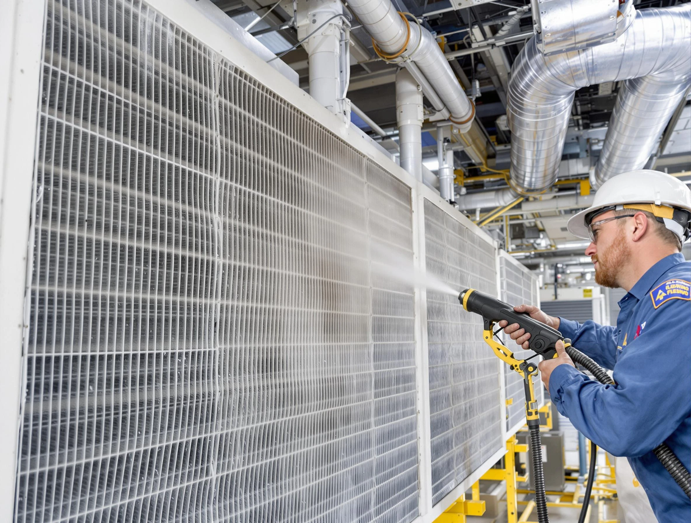 Professional commercial coil cleaning by Colonial Beach Air Duct Cleaning in Colonial Beach